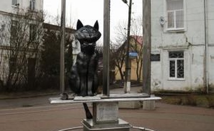 Памятник зеленоградским котам